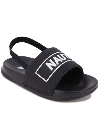 Nautica Toddler Boys Yampa Slide Sandals with Ankle Strap