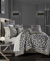 J Queen New York Deco 4-Pc. Comforter Set, California King