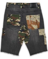 Men's Blackout Jeans Shorts