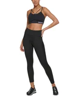 Dkny Sport Women's Ultra Compression High-Waist 7/8 Leggings