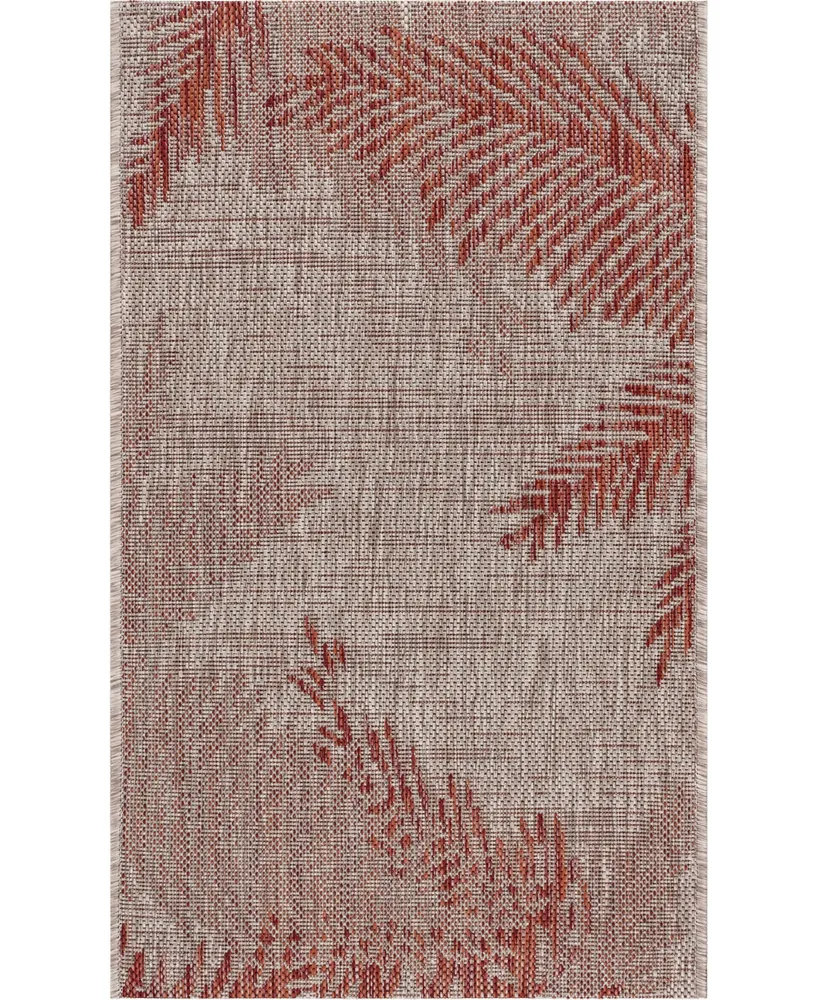 Lr Home Nassau NASS81023 1'10" x 3' Outdoor Area Rug