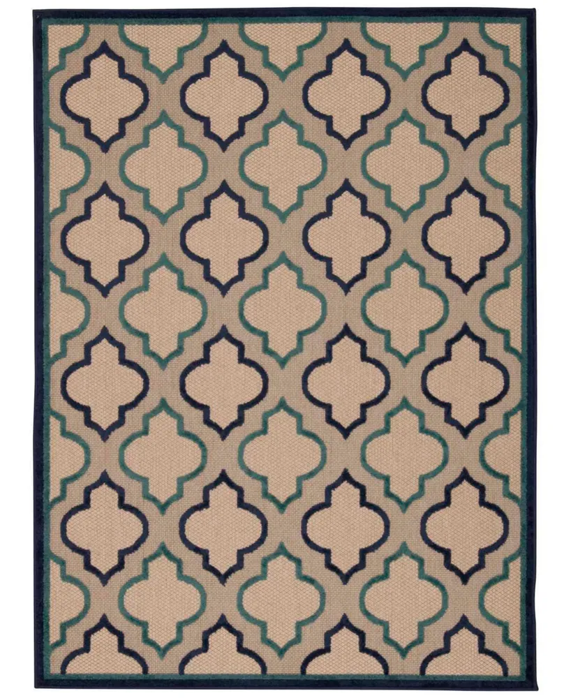 Nourison Home Aloha ALH06 3'6" x 5'6" Outdoor Area Rug