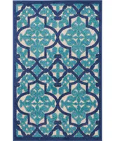 Nourison Home Aloha ALH14 2'8" x 4' Outdoor Area Rug