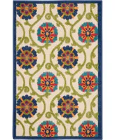 Nourison Home Aloha ALH19 2'8" x 4' Outdoor Area Rug