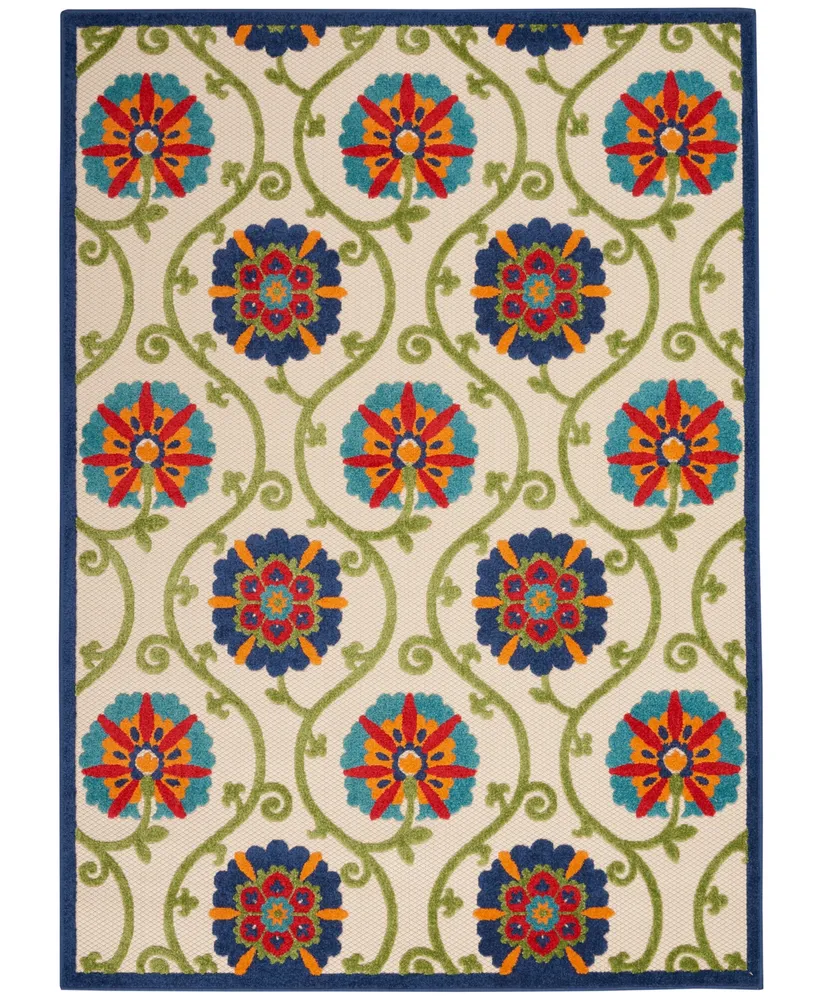 Nourison Home Aloha ALH19 6' x 9' Outdoor Area Rug