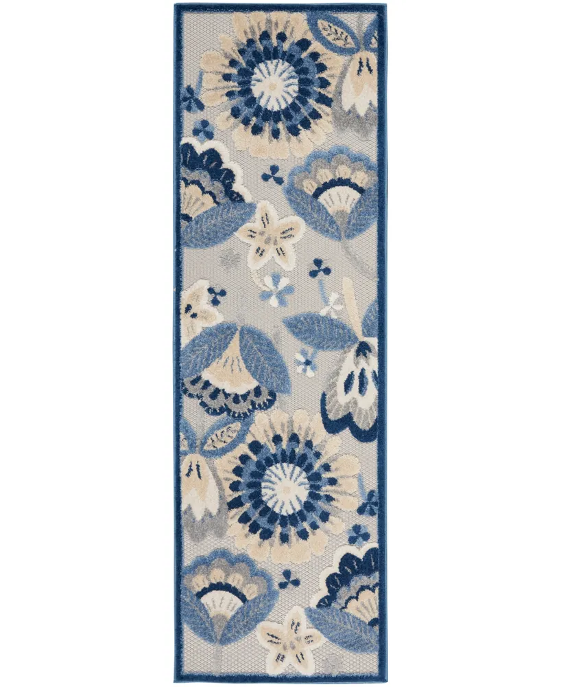 Nourison Home Aloha ALH25 2' x 6' Runner Rug