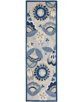 Nourison Home Aloha ALH25 2' x 6' Runner Rug