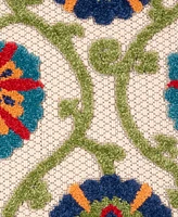 Nourison Home Aloha ALH19 2'8" x 4' Outdoor Area Rug