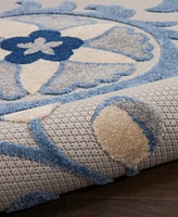 Nourison Home Aloha ALH17 2'3" x 12' Runner Rug