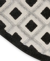 Nourison Home Aloha ALH26 4' x Round Outdoor Area Rug