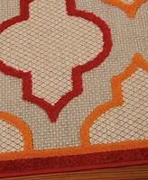 Nourison Home Aloha ALH06 3'6" x 5'6" Outdoor Area Rug