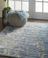 Nourison Home Prismatic PRS17 3'9" x 5'9" Area Rug