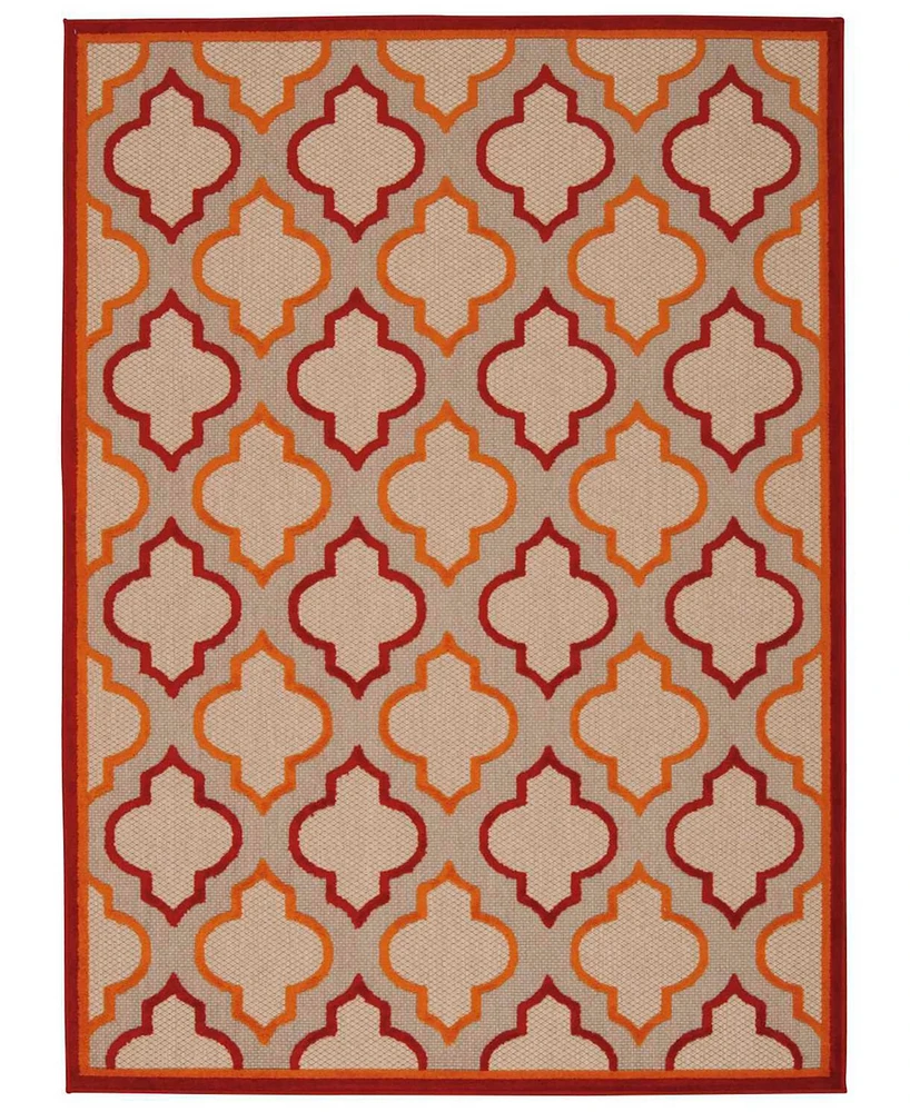 Nourison Home Aloha ALH06 3'6" x 5'6" Outdoor Area Rug