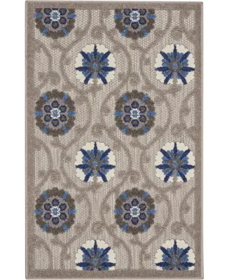 Nourison Home Aloha ALH19 2'8" x 4' Outdoor Area Rug