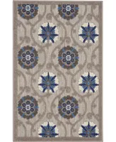 Nourison Home Aloha ALH19 2'8" x 4' Outdoor Area Rug