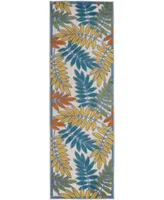 Nourison Home Aloha ALH18 2' x 6' Runner Rug