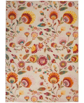 Nourison Home Allur ALR08 5'3" x 7'3" Area Rug