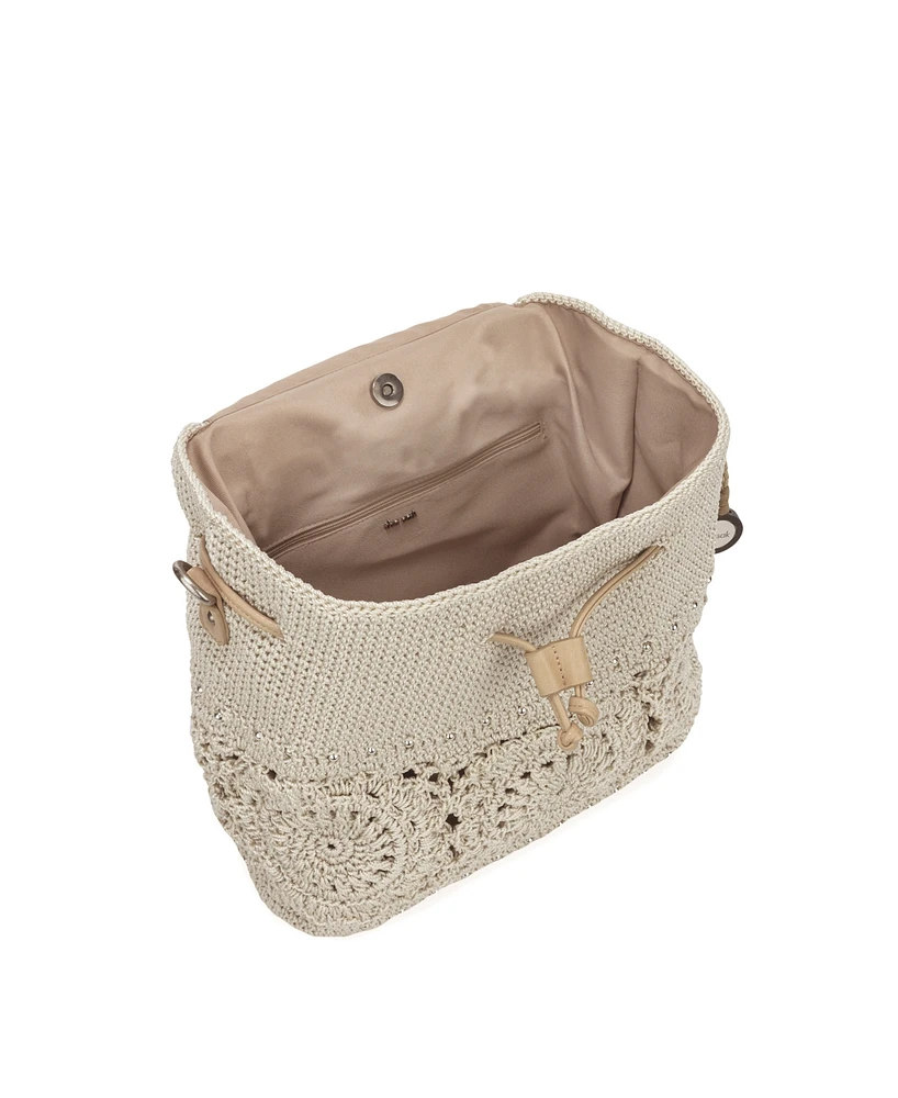 Women's Sayulita Crochet Backpack