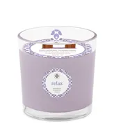 Seeking Balance 2 Wick Relax Geranium Lavender Spa Jar Candle, 12 oz