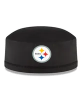 Men's Black Pittsburgh Steelers Nfl Training Skully Cap