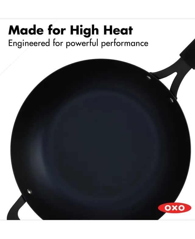 Oxo Obsidian Carbon Steel Roaster Pan & Rack