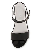 Kenneth Cole New York Big Girls Patent Dress Sandals