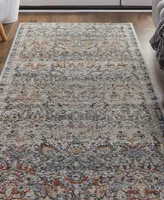 Feizy Kaia R39GN 3' x 8' Runner Area Rug