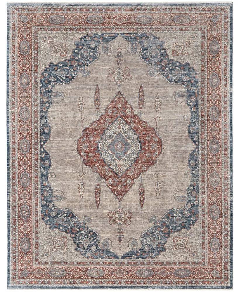 Feizy Marquette R39GR 2' x 3' Area Rug