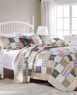 Greenland Home Fashions Oxford 3-Pc. Quilt Set