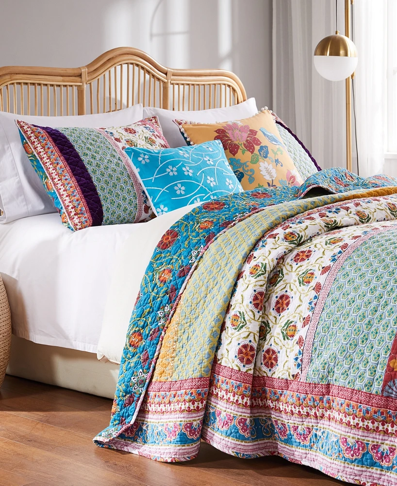 Greenland Home Fashions Thalia Quilt Set