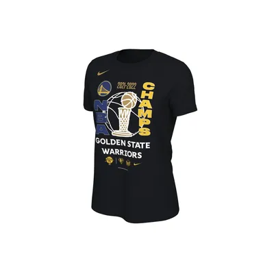 Nike Women's Black Golden State Warriors 2022 Nba Finals Champion Locker Room T-Shirt