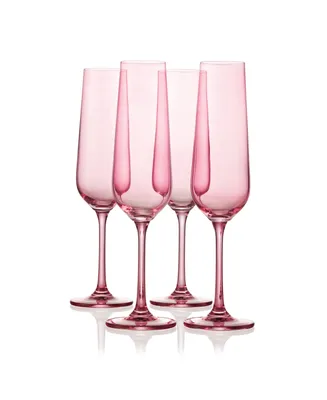 Godinger Sheer Champagne Flutes, Set of 4