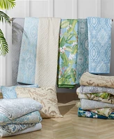 Tommy Bahama Home Island Memory Reversible 3 Piece Quilt Set, King