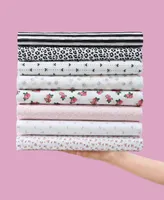 Betsey Johnson Baby Buds Cotton Percale Piece Sheet Set