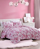 Betsey Johnson Piece Floral Vineyard Quilt Set