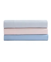 Laura Ashley 800 Thread Count Cotton Sateen Blend 4-Pc. Sheet Set