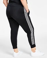 adidas Women's Essentials Warm-Up Slim Tapered 3-Stripes Track Pants, Xs-4X