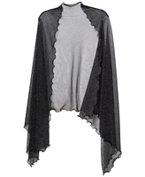 I.n.c. International Concepts Ruffle-Edge Metallic Evening Wrap, Created for Macy's