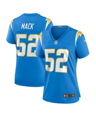 Women's Nike Khalil Mack Powder Blue Los Angeles Chargers Game Jersey
