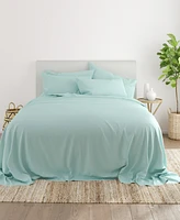 ienjoy Home Solids Style -Pc. Sheet Set