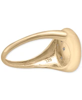 Wrapped Diamond Leo Constellation Ring (1/20 ct. t.w.) in 10k Gold, Created for Macy's