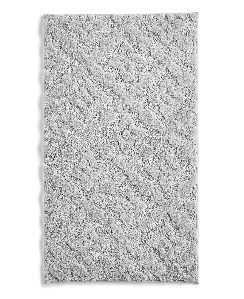 Charter Club Sculpted Bath Rug, 19" x 34",, Exclusively at Macy's