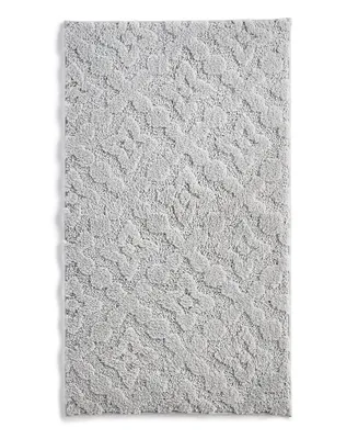 Charter Club Sculpted Bath Rug, 19" x 34",, Exclusively at Macy's