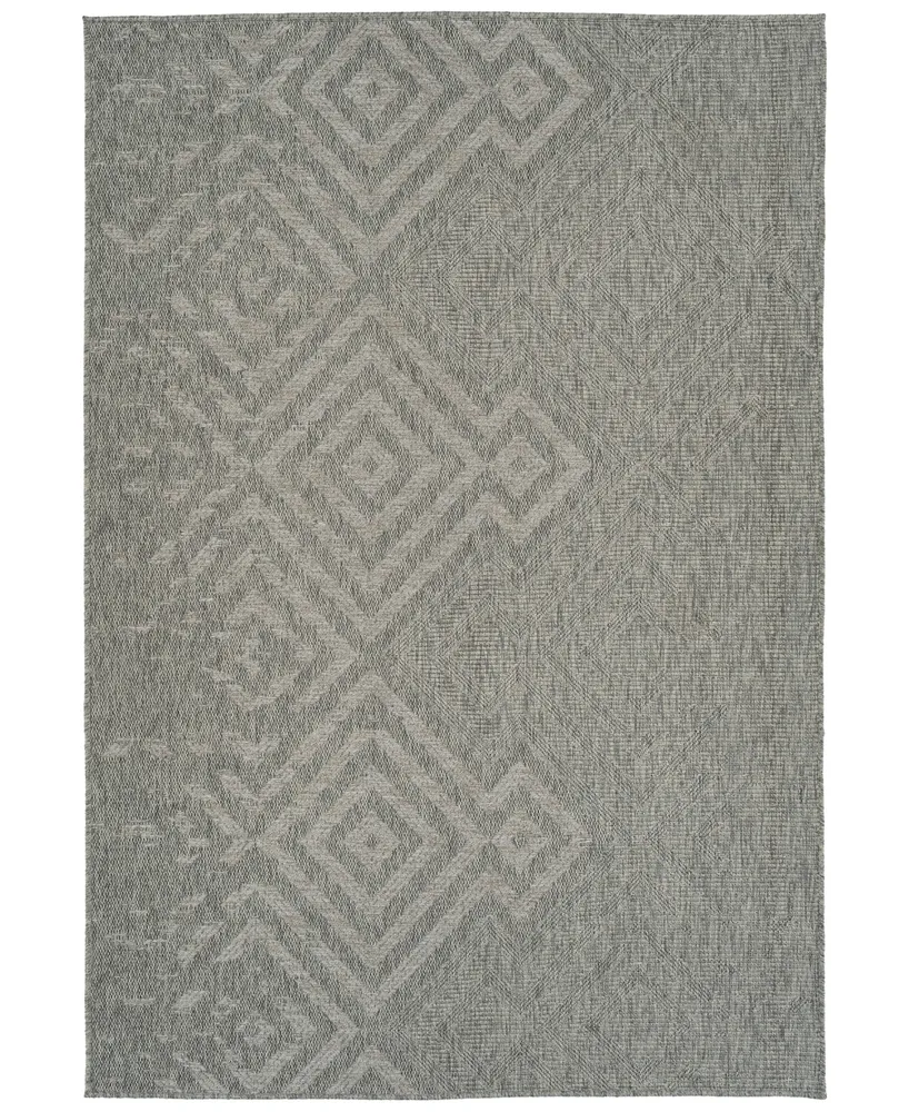 Kaleen Bacalar BAC03 7'10" x 10' Outdoor Area Rug