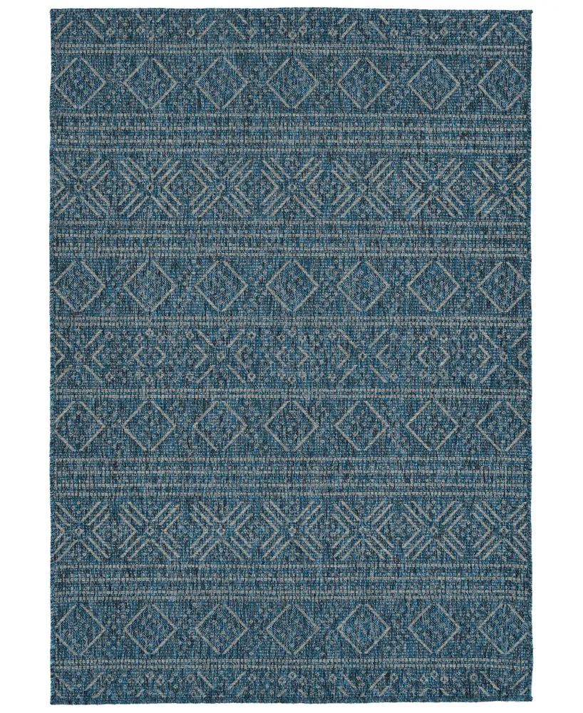 Kaleen Bacalar BAC09 7'10" x 10' Outdoor Area Rug