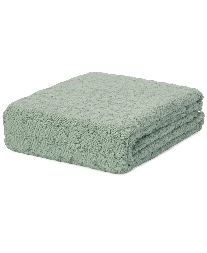 Lauren Ralph Classic 100% Cotton Blanket
