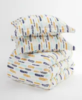 Lucid Dreams Patterned Duvet Cover Set by The Home Collection