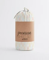 ienjoy Home The Boho & Beyond Premium Ultra Soft Pattern -Pc. Sheet Set