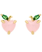 Girls Crew Peach Stud Earrings