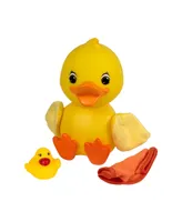 Rub A Dub 3 Piece Duckie Set, 9"